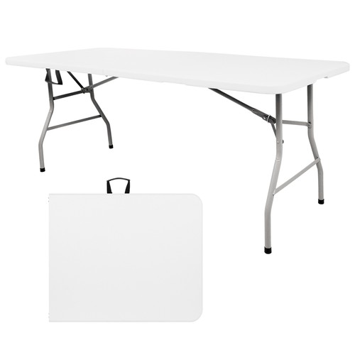 New folding plastic table - new, 6